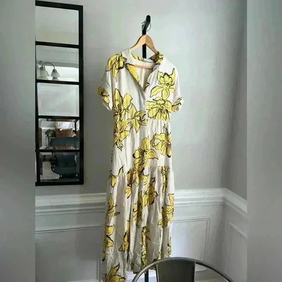 Hutch floral button front maxi dress - Picture 3 of 5